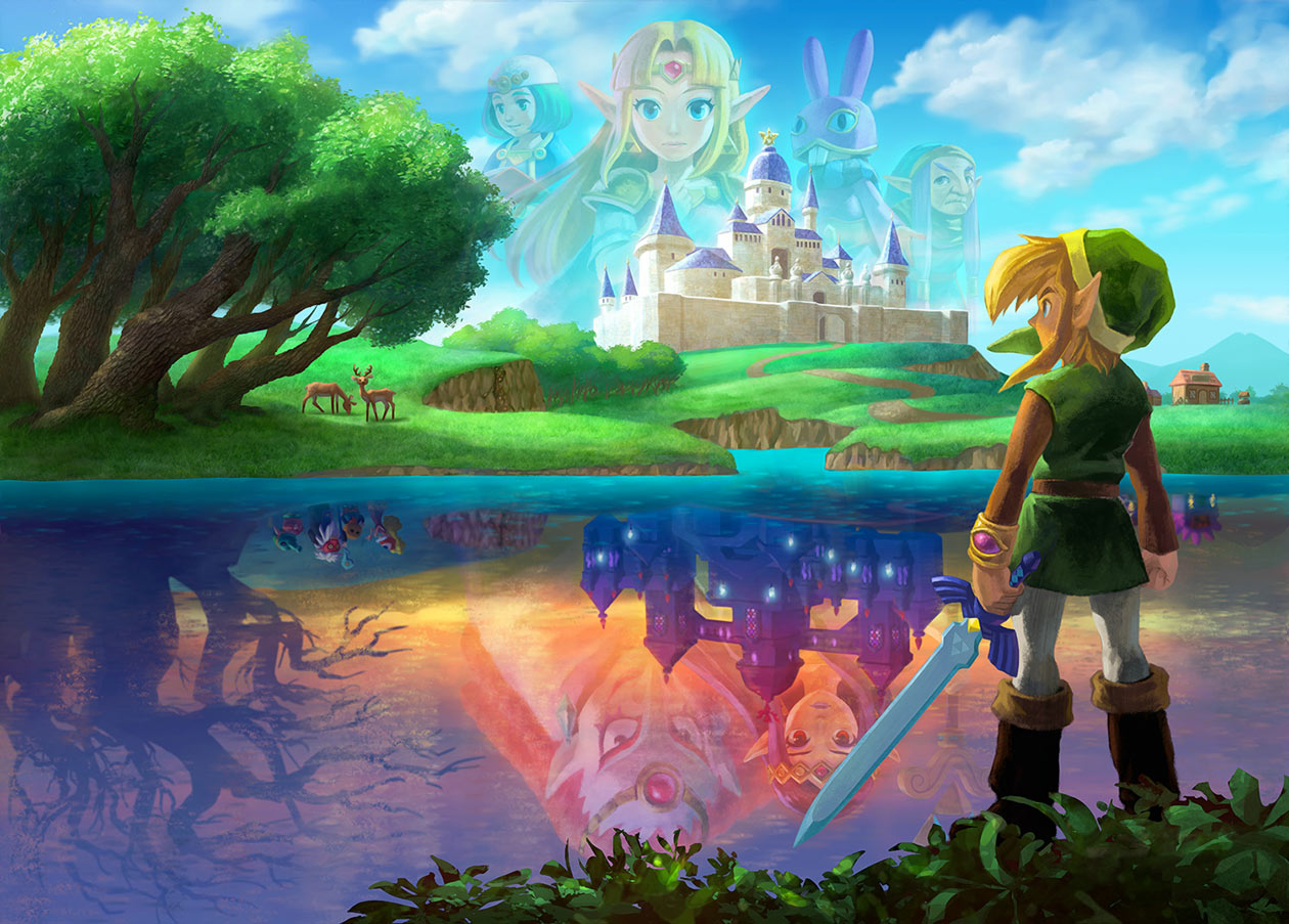 Promo Art from The Legend of Zelda: A Link Between Worlds