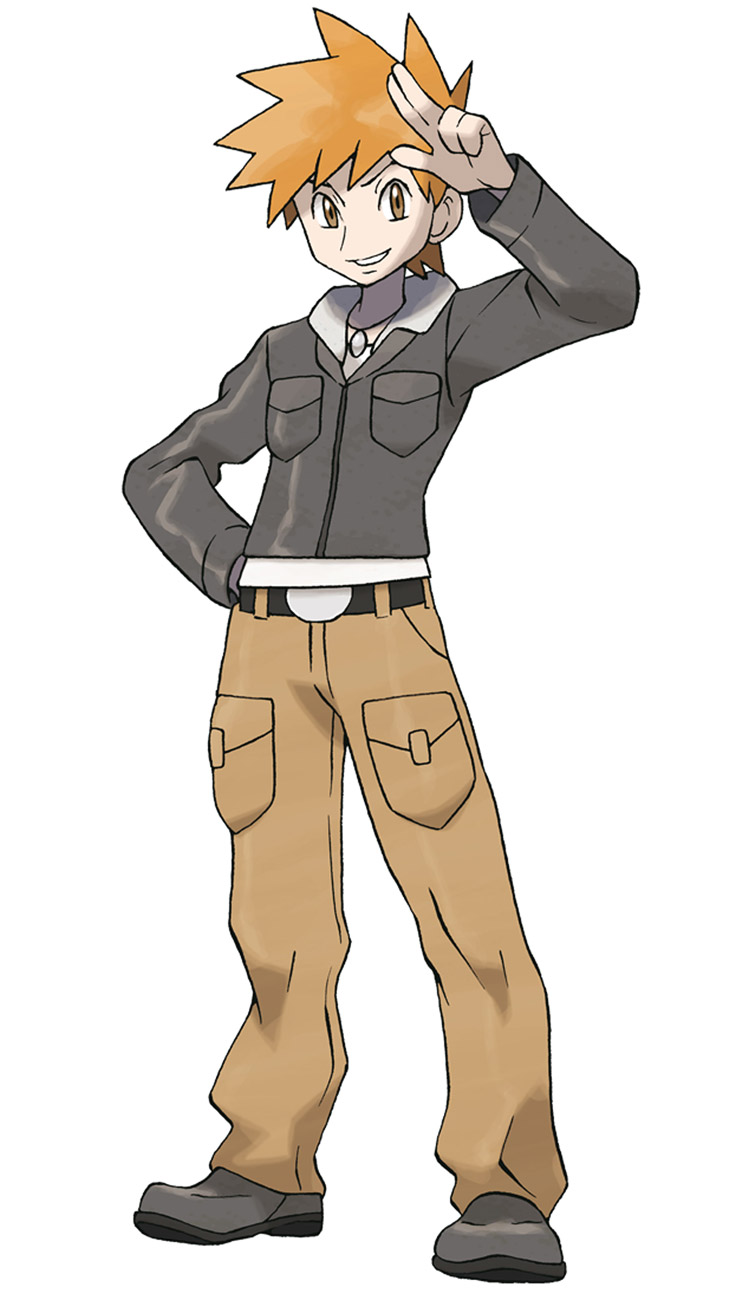 Blue Art from Pokémon HeartGold and SoulSilver