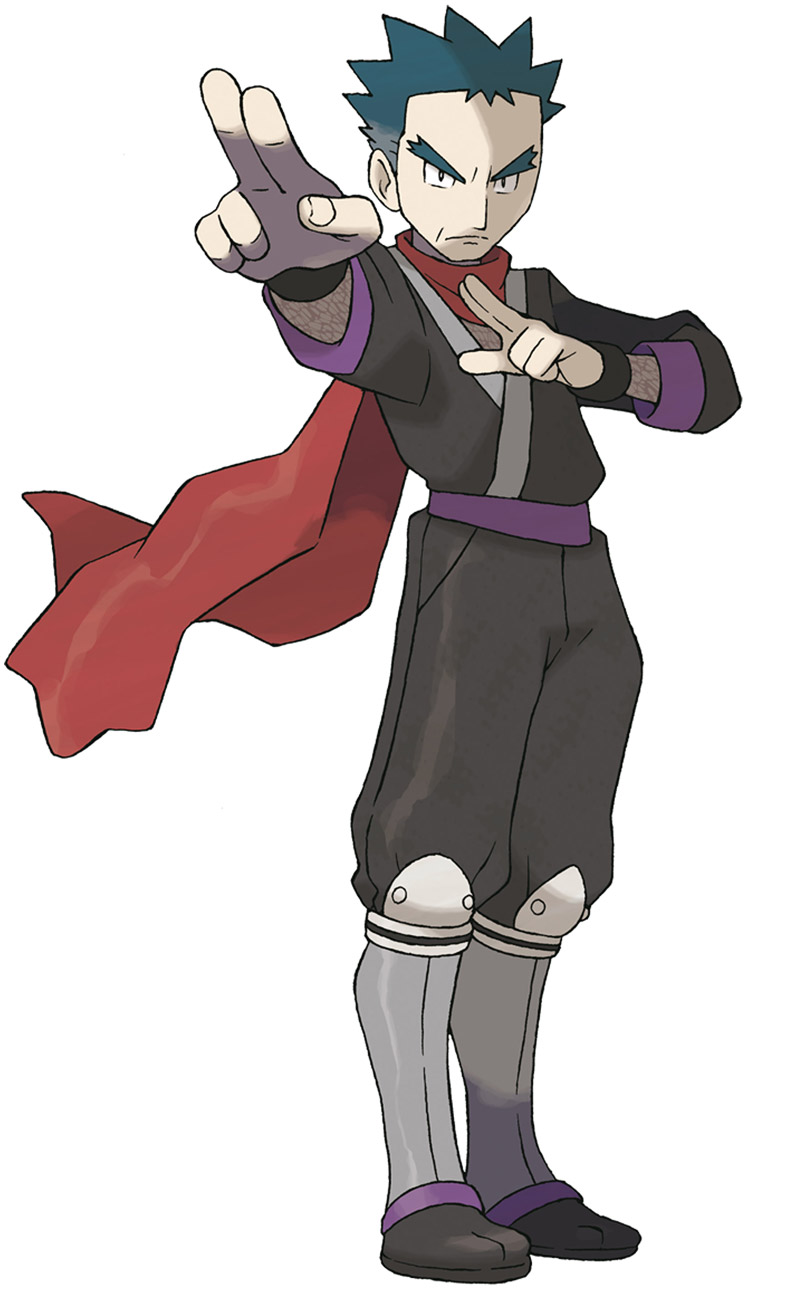 Koga Art from Pokémon HeartGold and SoulSilver