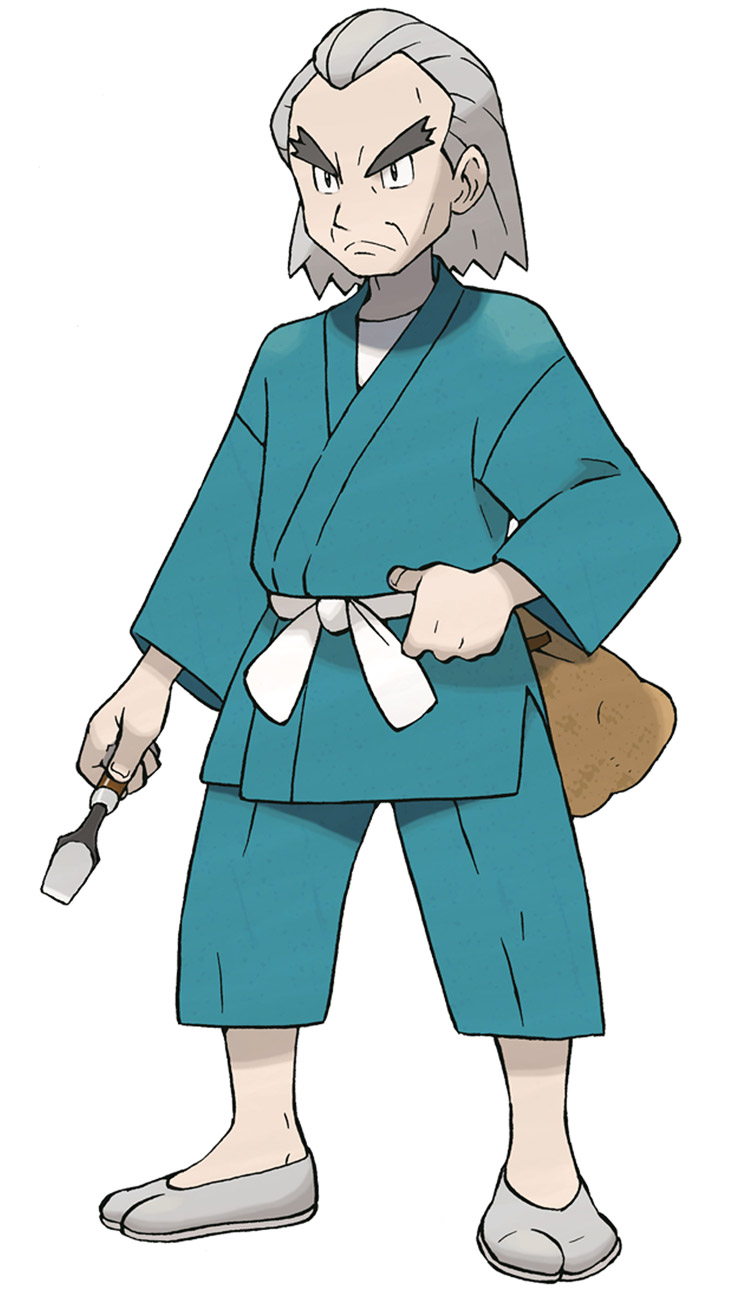 Kurt Art from Pokémon HeartGold and SoulSilver