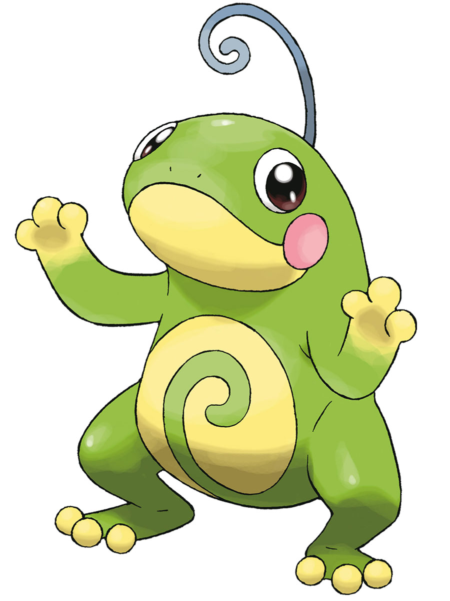 Politoed Art from Pokémon HeartGold and SoulSilver