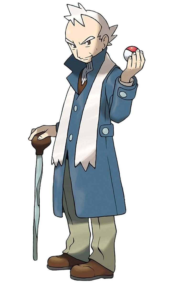 Pryce Art from Pokémon HeartGold and SoulSilver