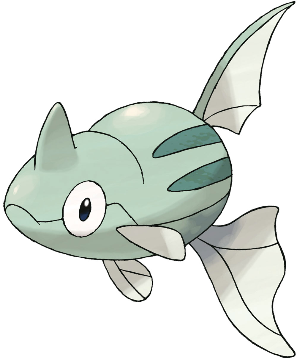 Remoraid Art from Pokémon HeartGold and SoulSilver