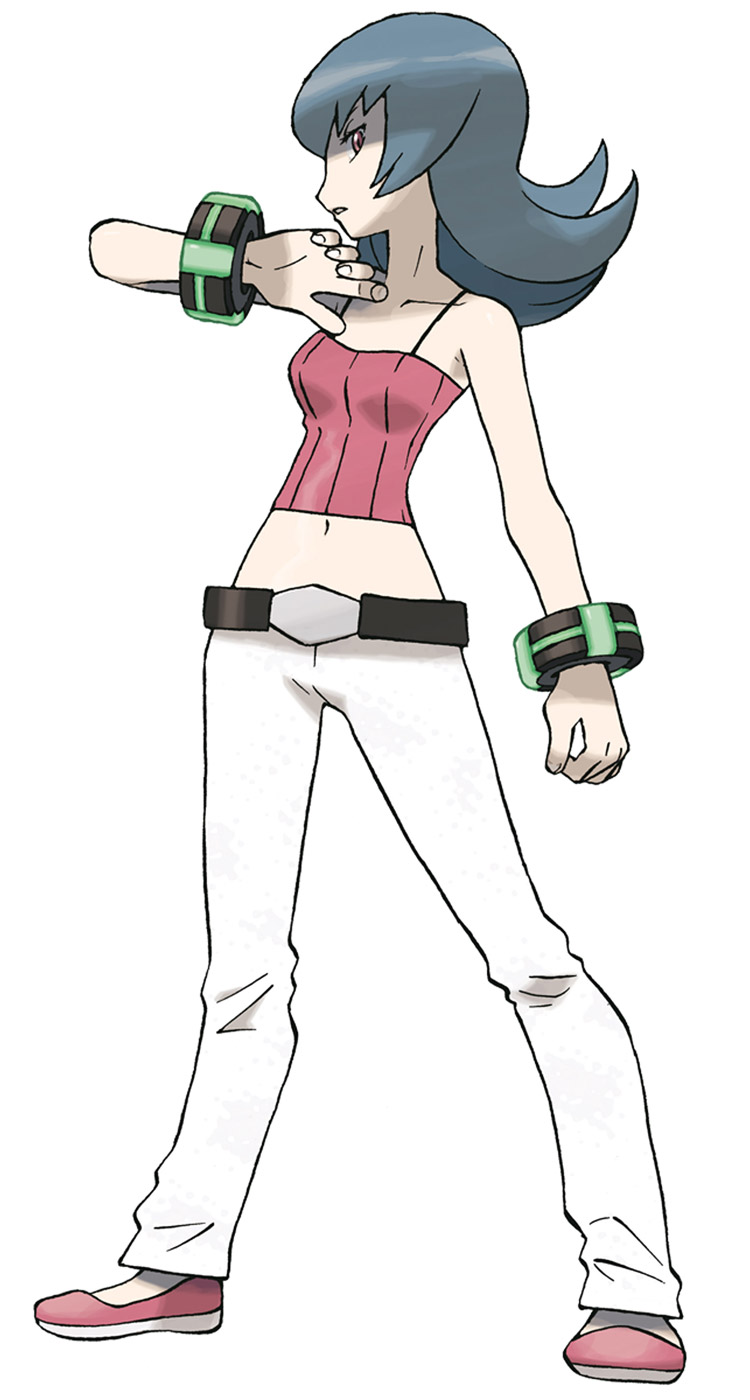 Sabrina Art from Pokémon HeartGold and SoulSilver