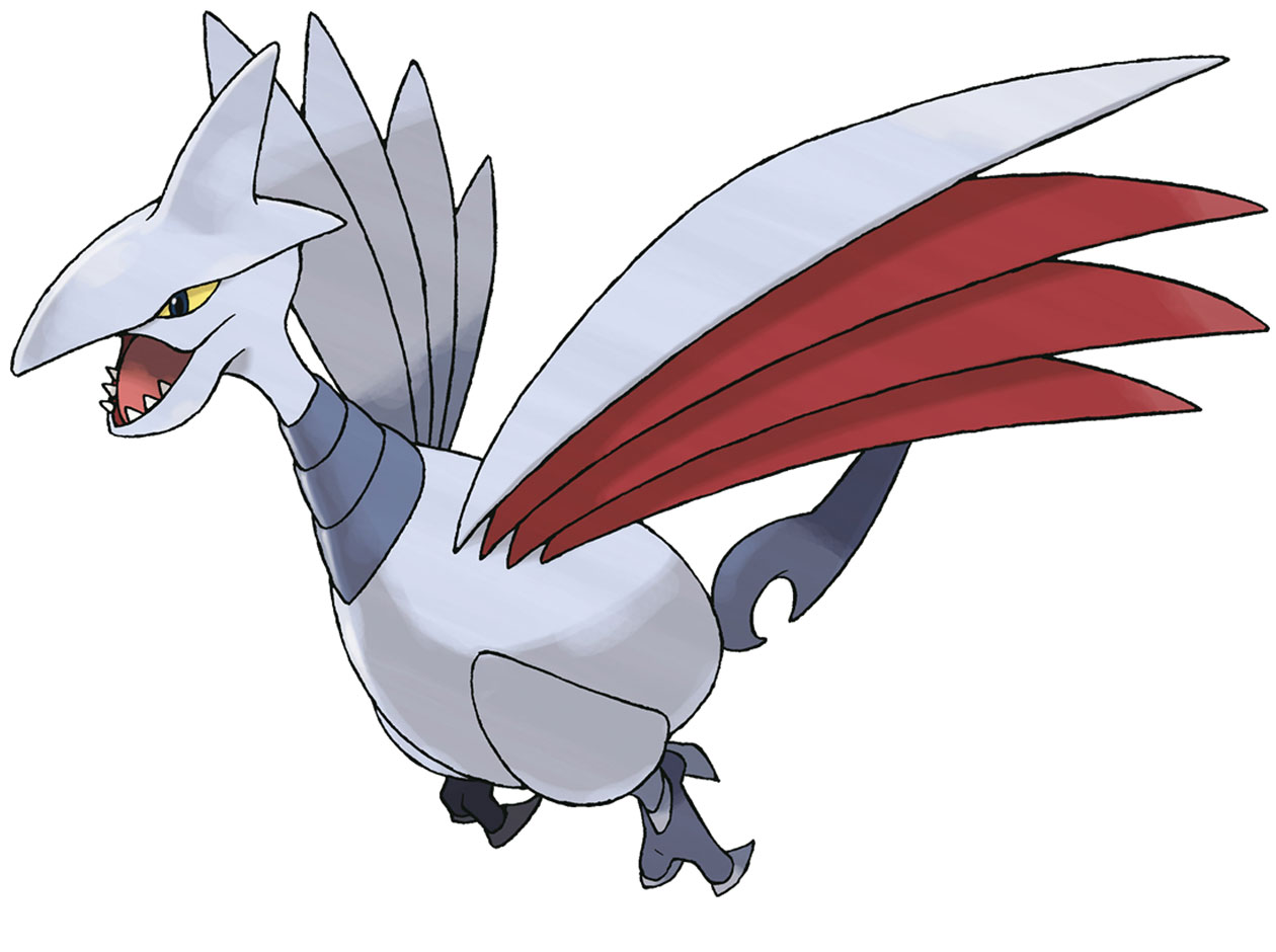 Skarmory Art from Pokémon HeartGold and SoulSilver