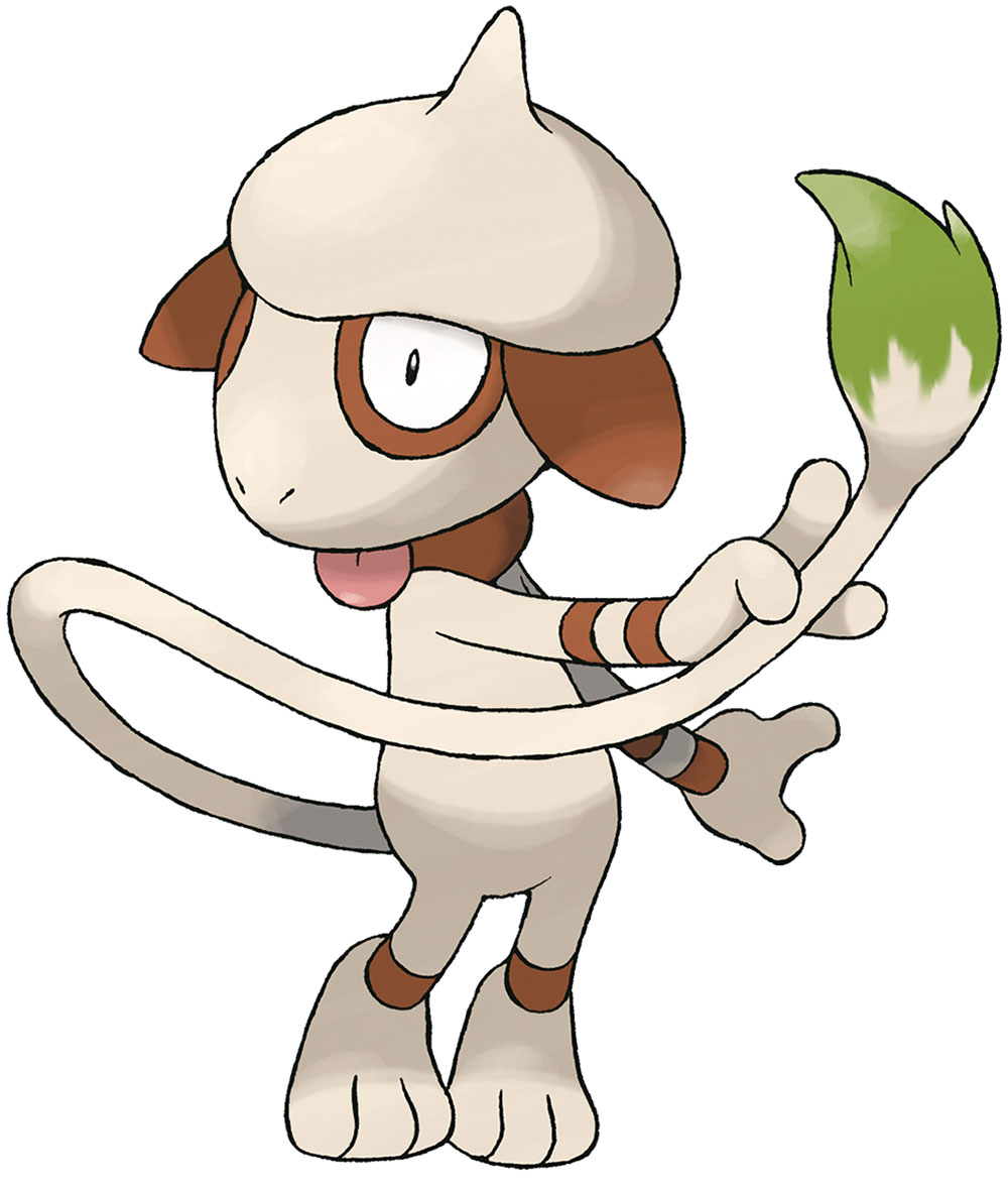 Smeargle Art from Pokémon HeartGold and SoulSilver