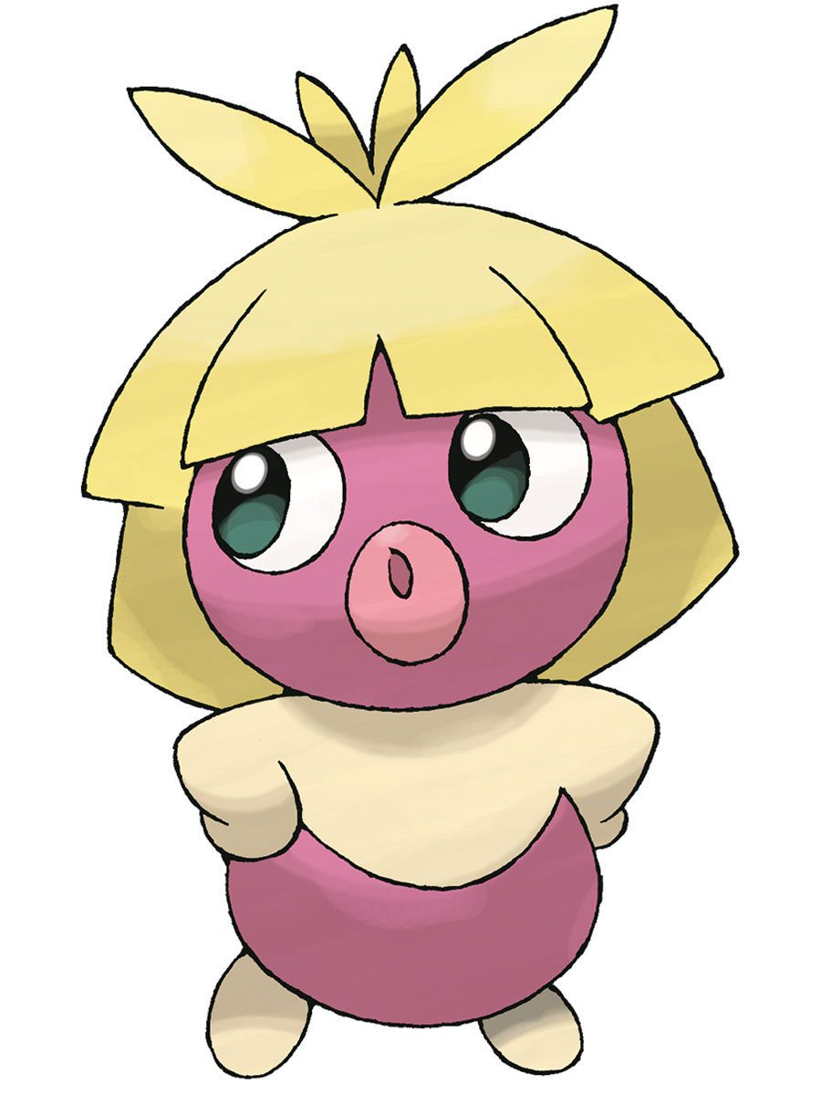 Smoochum Art from Pokémon HeartGold and SoulSilver