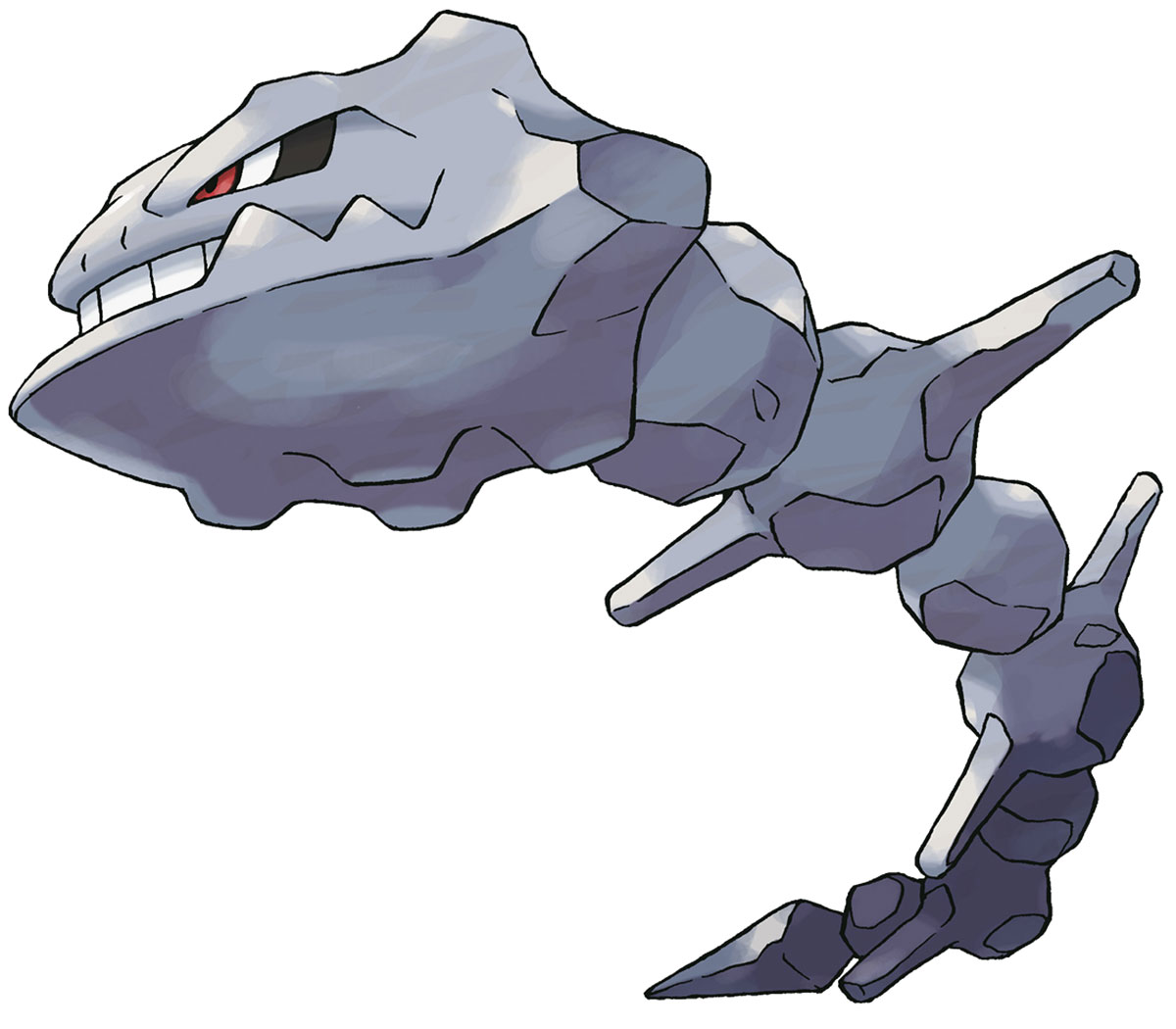 Steelix Art from Pokémon HeartGold and SoulSilver