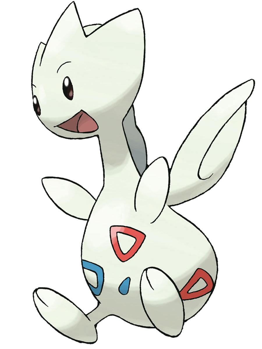 Togetic Art from Pokémon HeartGold and SoulSilver