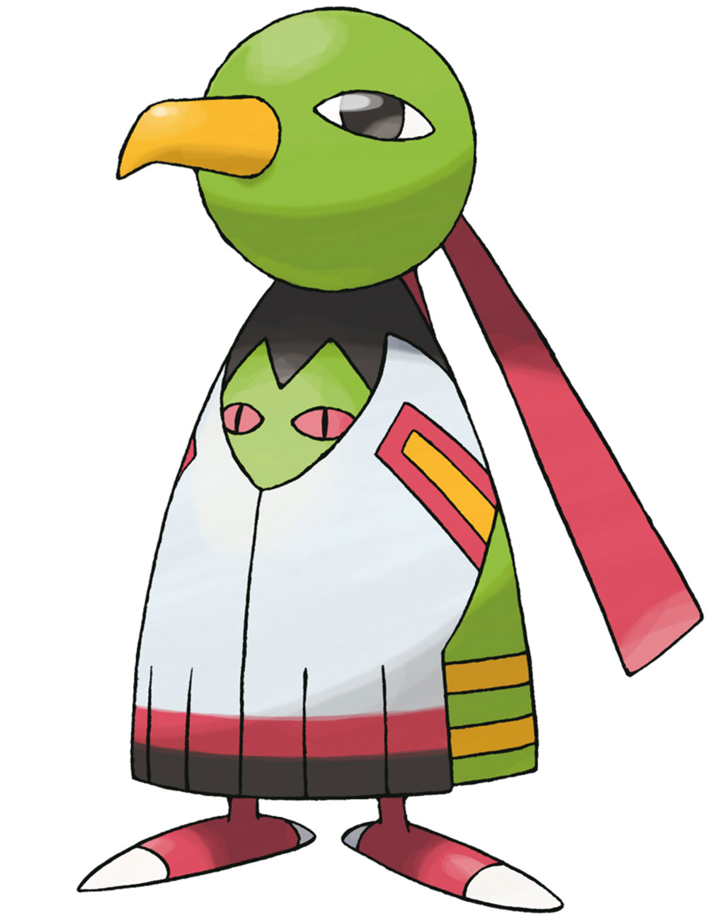 Xatu Art from Pokémon HeartGold and SoulSilver