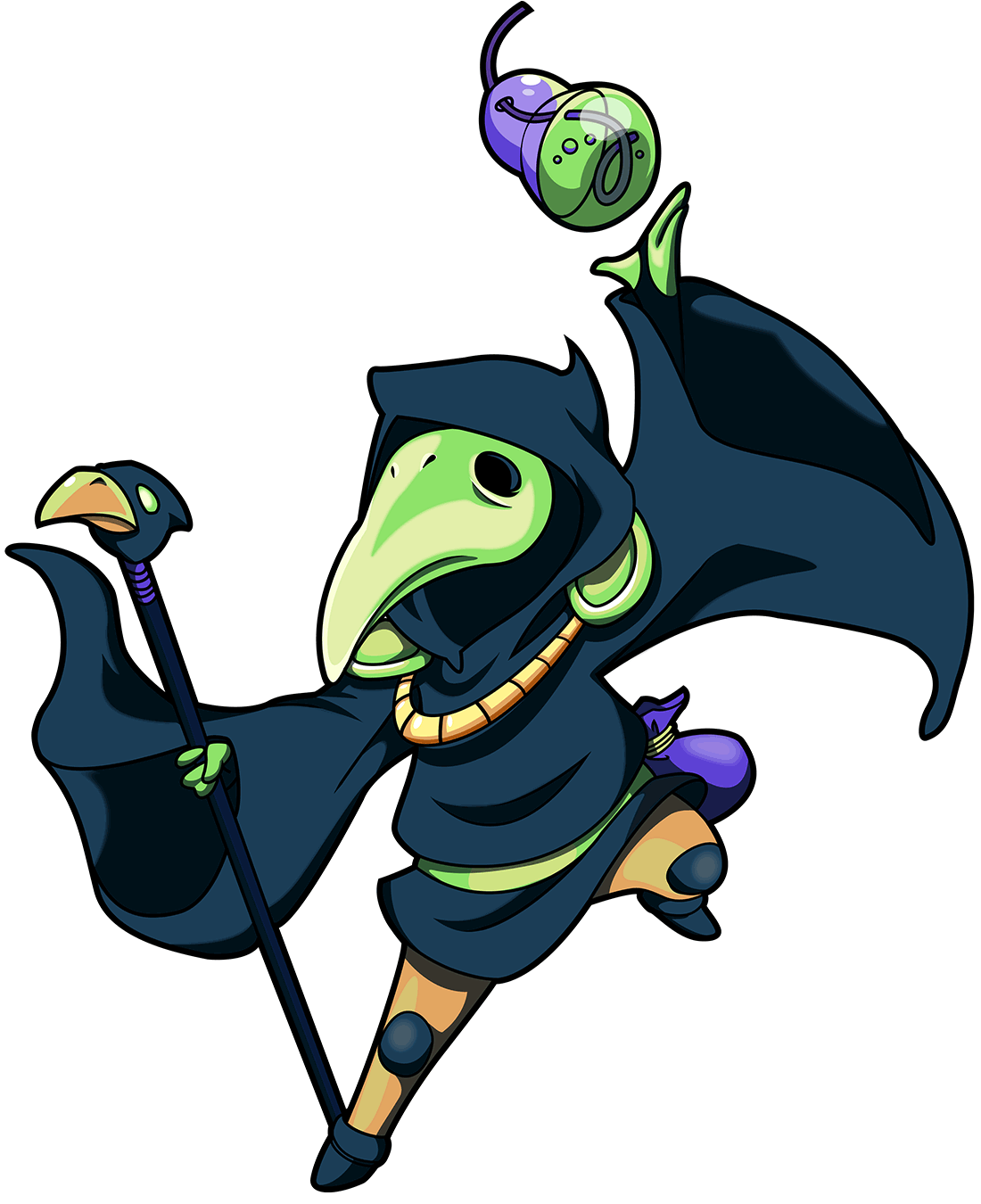 Plague Knight Art from Shovel Knight