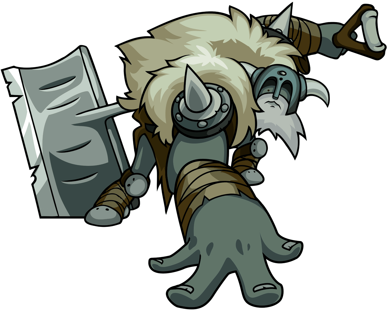 Polar Knight Art from Shovel Knight