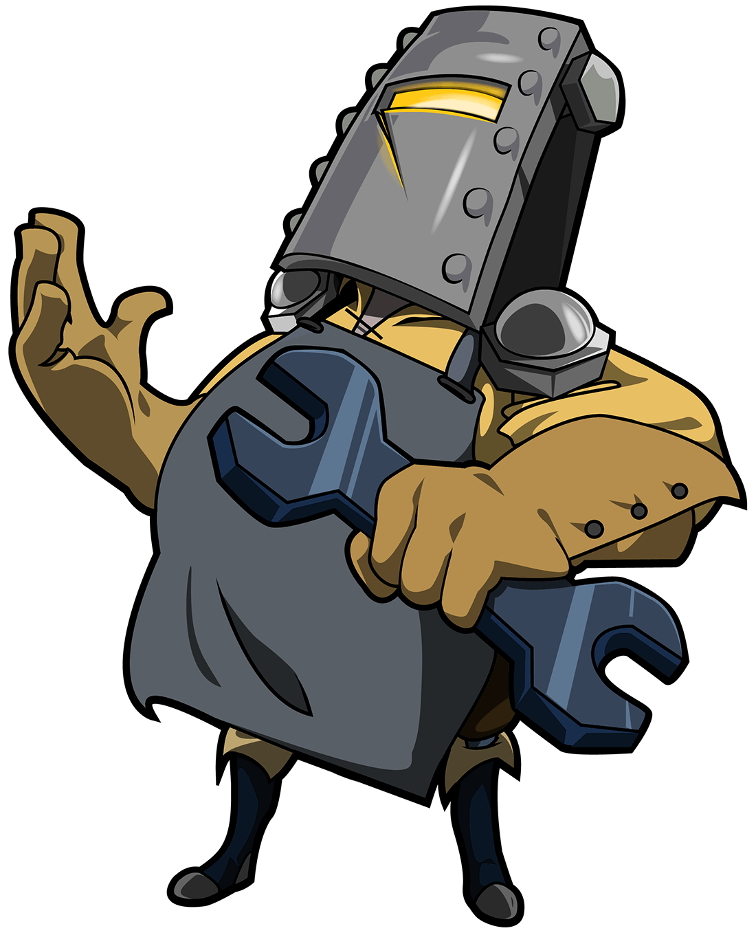Tinker Knight Art from Shovel Knight