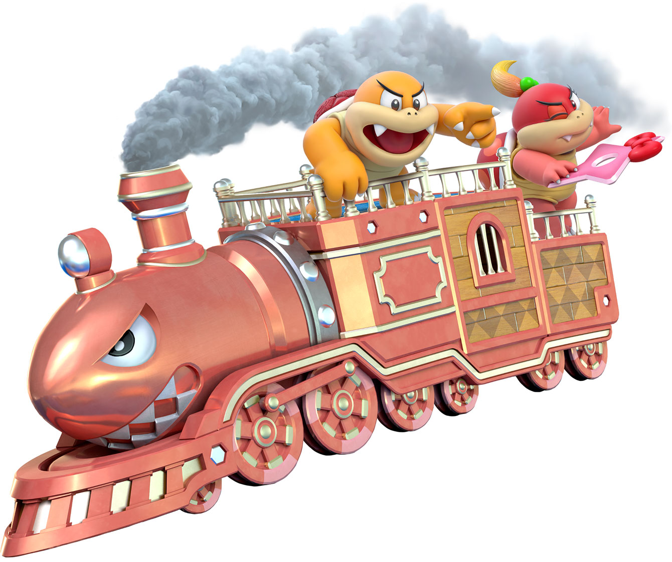Boom Boom & Pom Pom Art from Super Mario 3D World