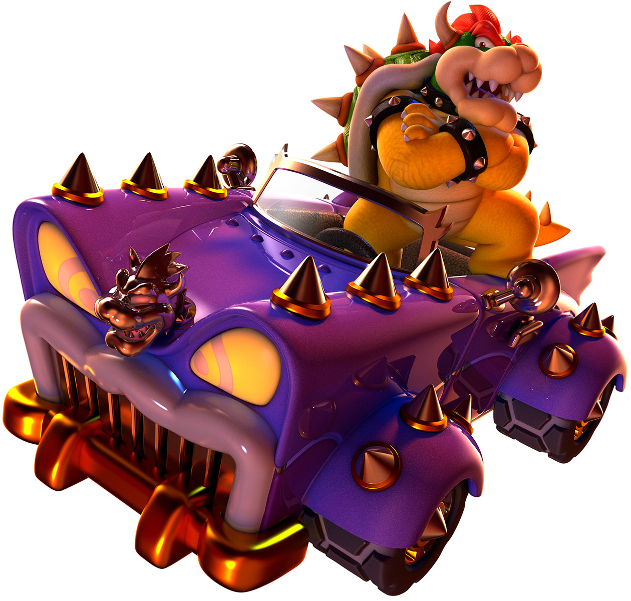 Bowser Art from Super Mario 3D World