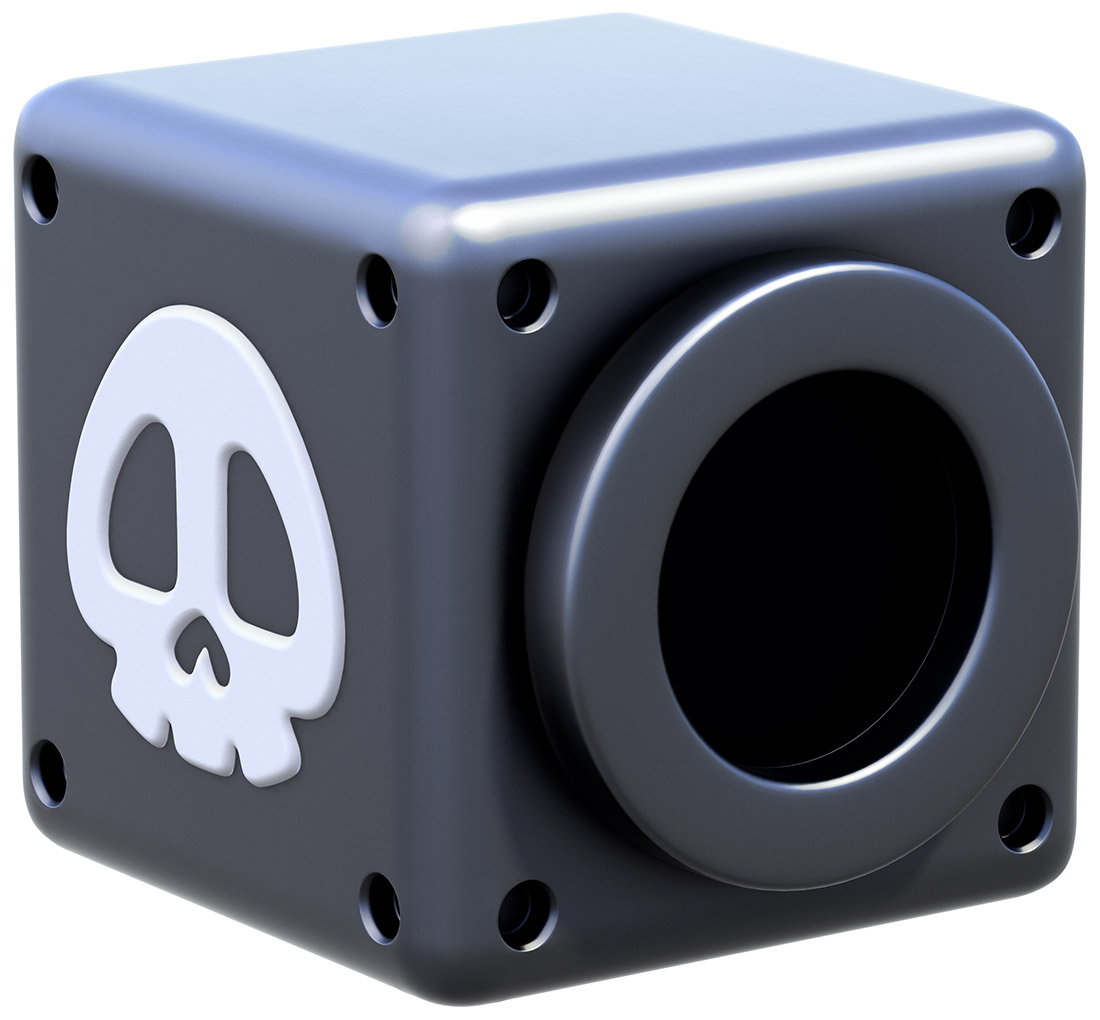 Cannon Box Art from Super Mario 3D World