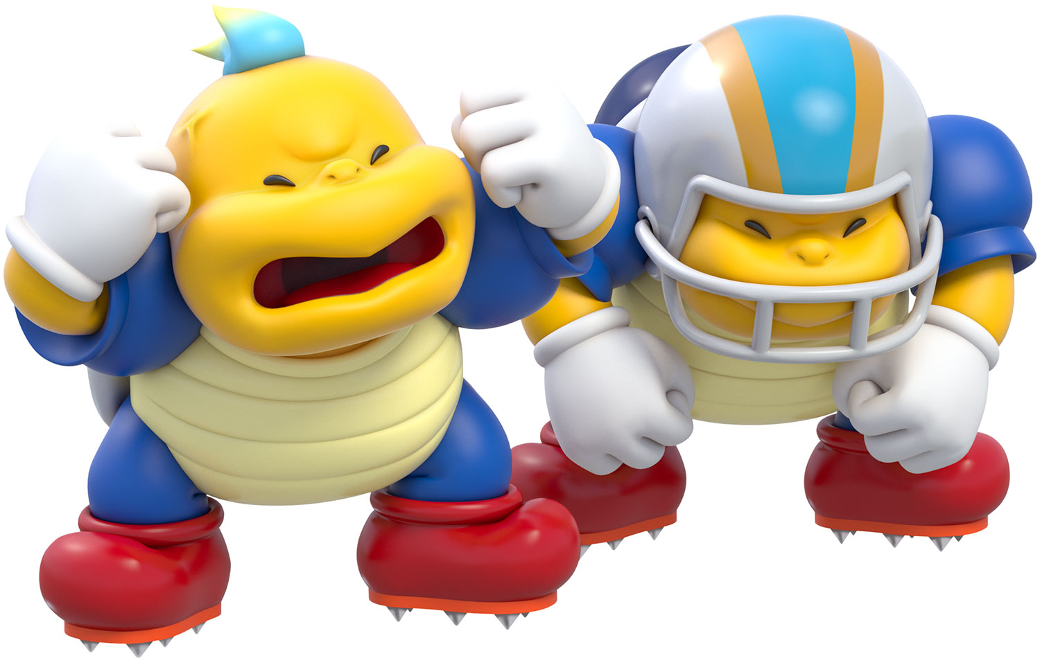Chargin' Chucks Art from Super Mario 3D World