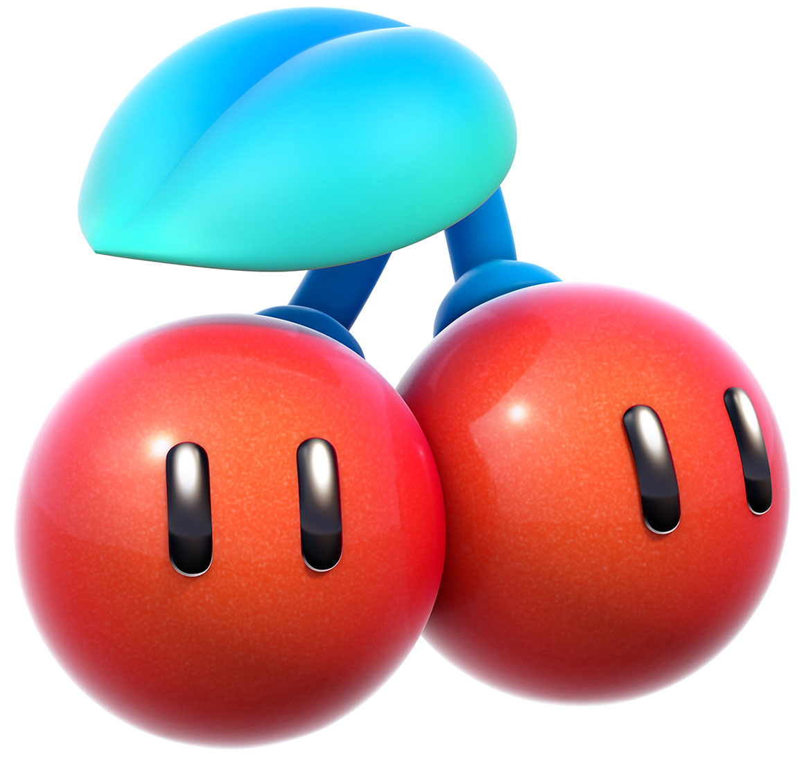 Double Cherry Art from Super Mario 3D World