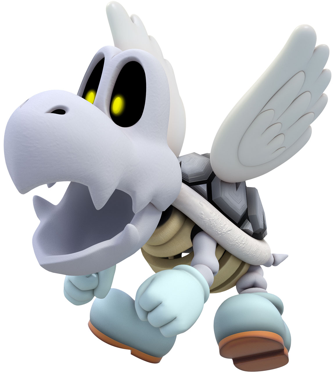 Dry Bones Art from Super Mario 3D World