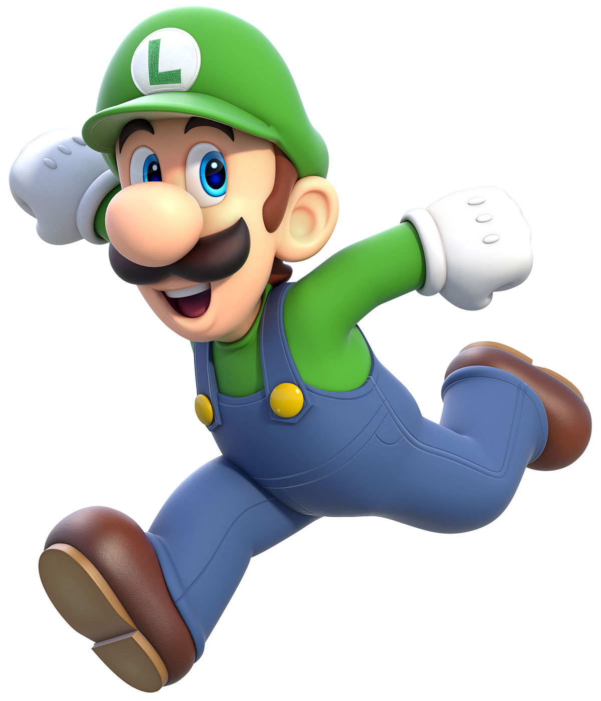 Luigi Art from Super Mario 3D World