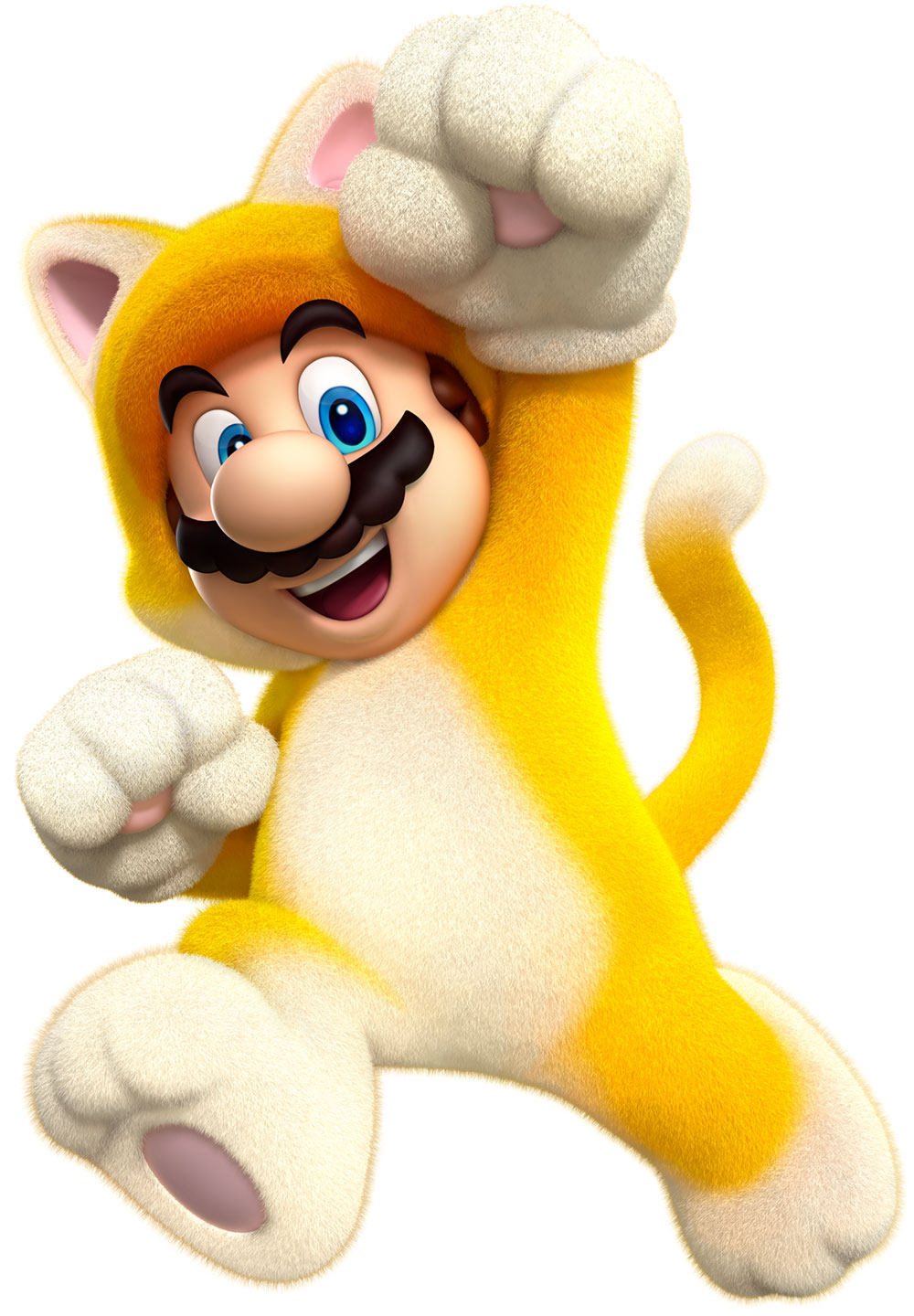 Cat Mario Art from Super Mario 3D World