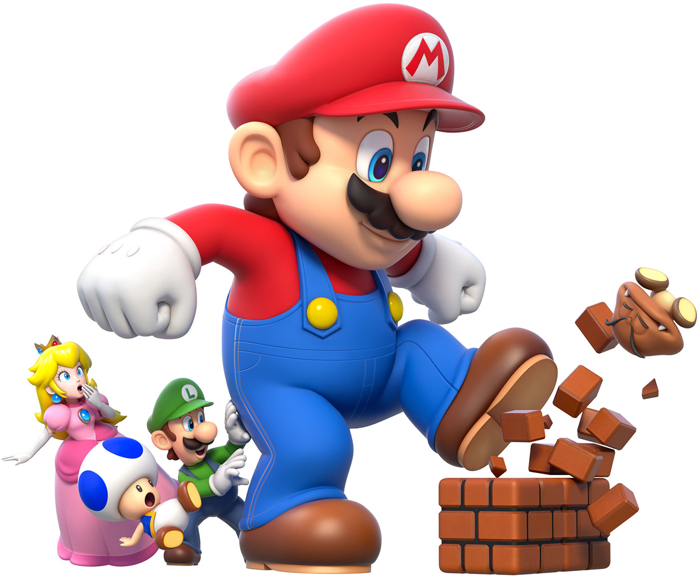 Mega Mario Art from Super Mario 3D World