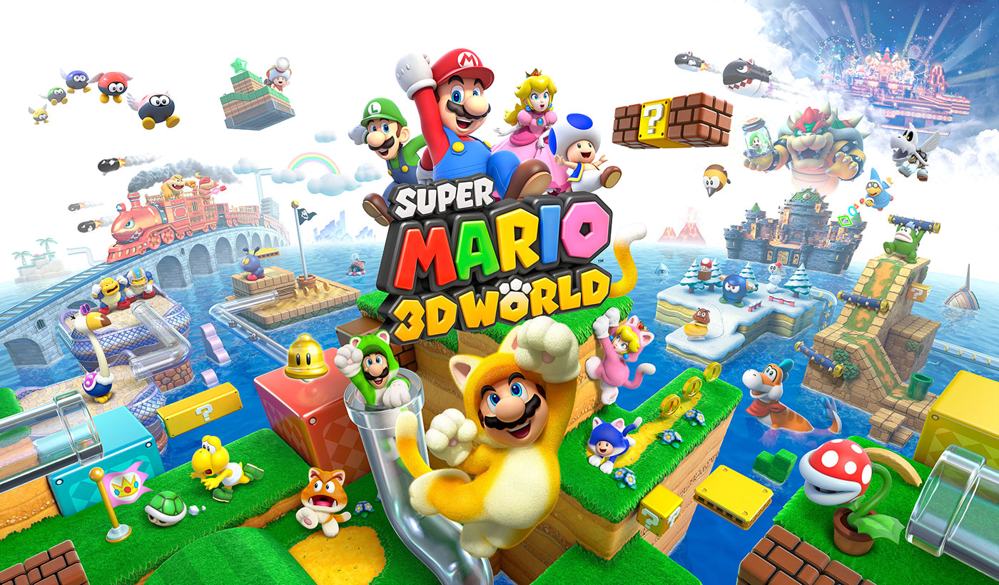 Promo Art from Super Mario 3D World