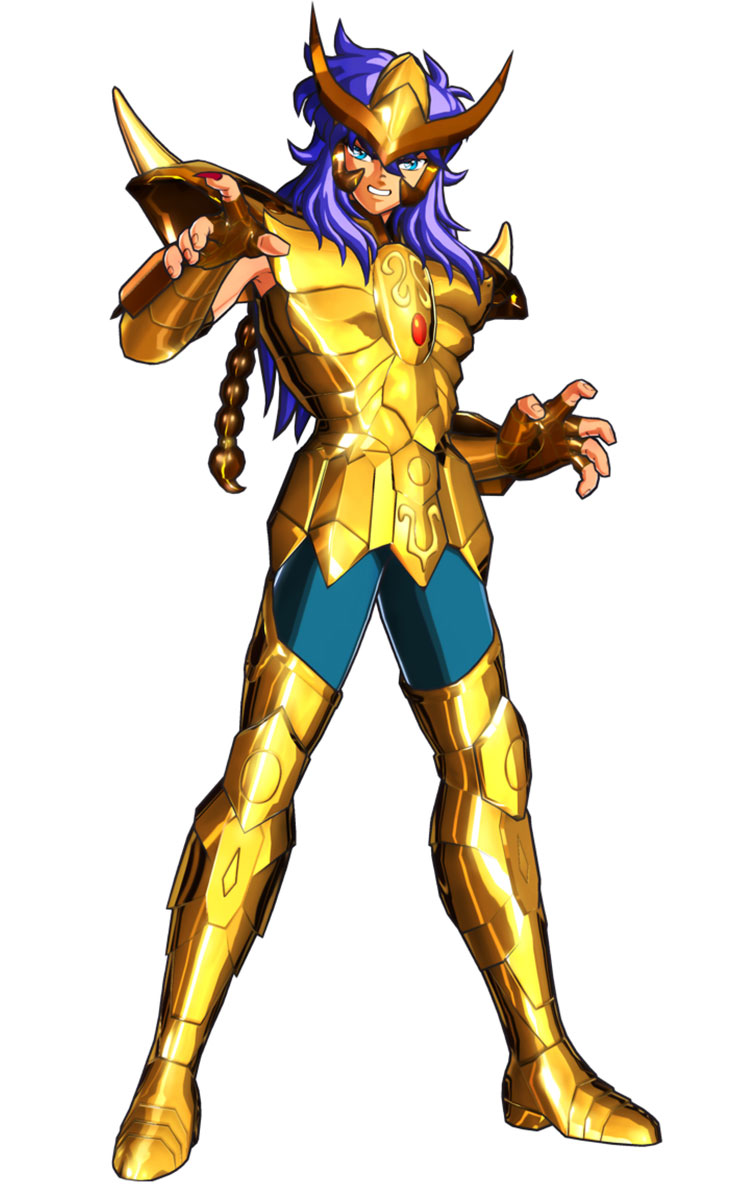 Scorpio Milo Art from Saint Seiya: Brave Soldiers