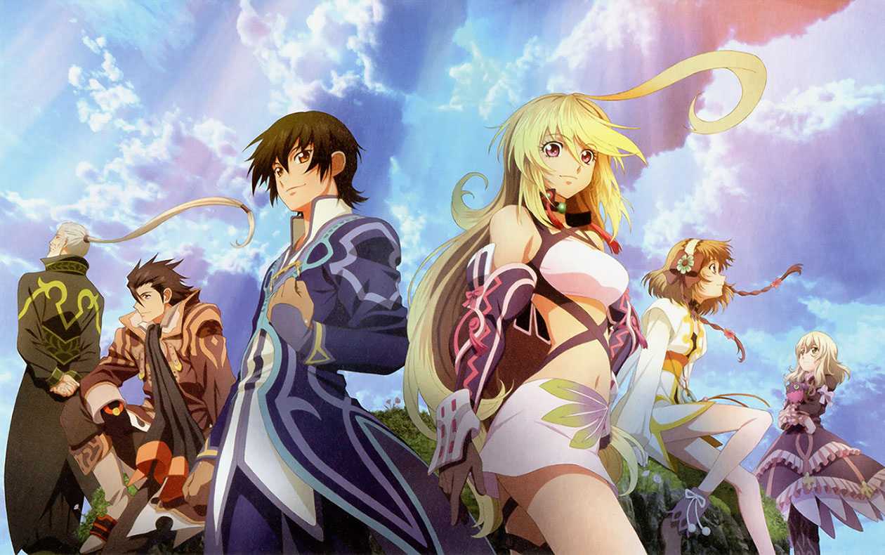 Characters Illustration from Tales of Xillia