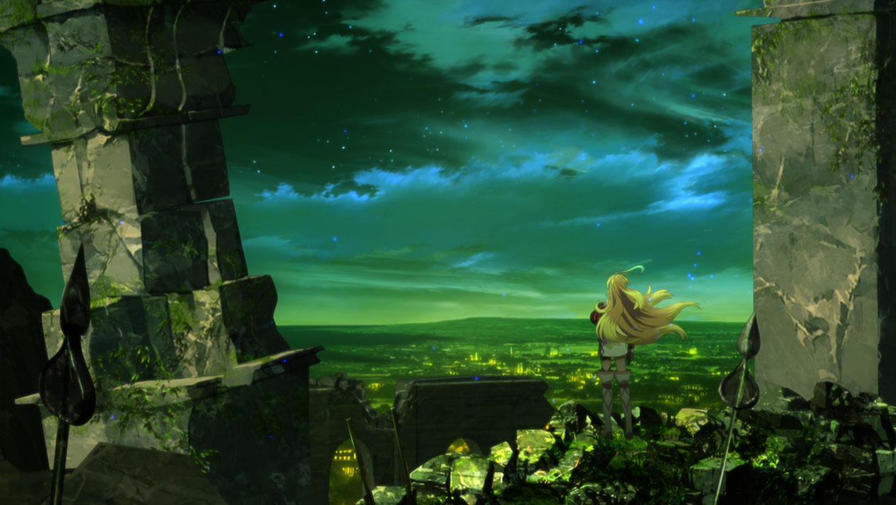Milla Overlooking Town Art from Tales of Xillia
