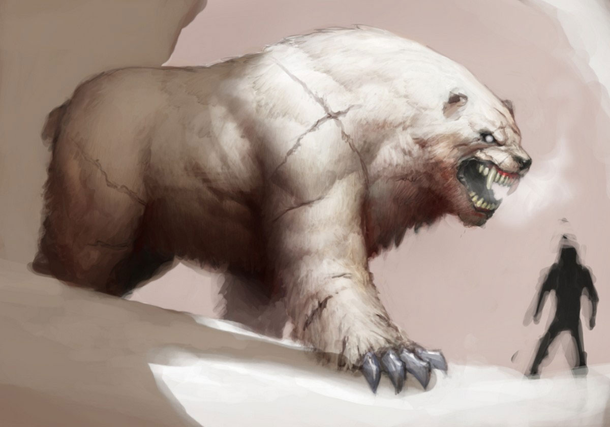 Bear Concept Art from Vindictus