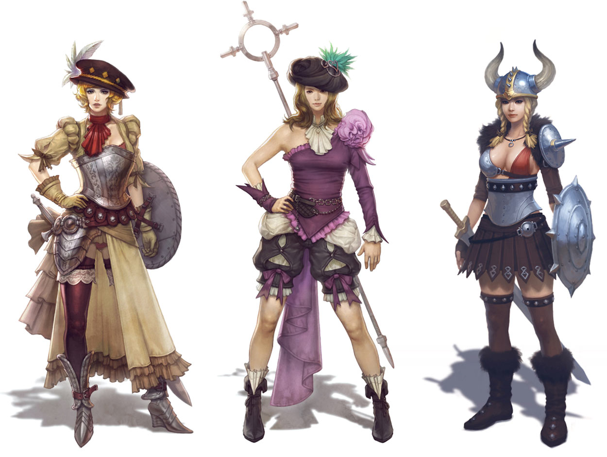 Female Designs Art from Vindictus