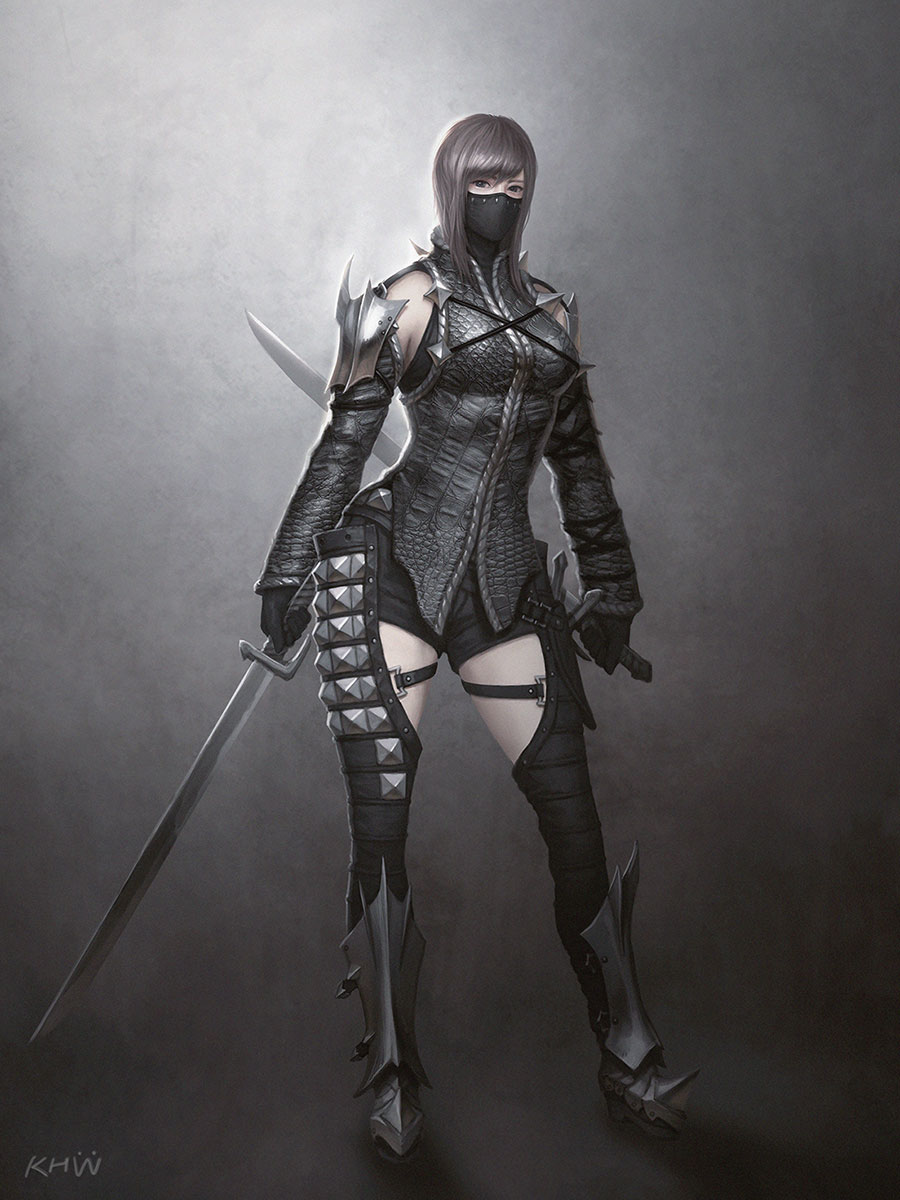 Female Vampire Art from Vindictus