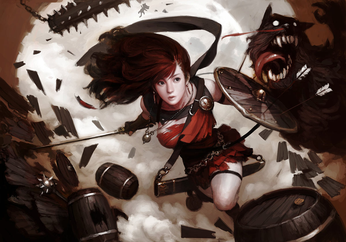 Fiona Illustration from Vindictus