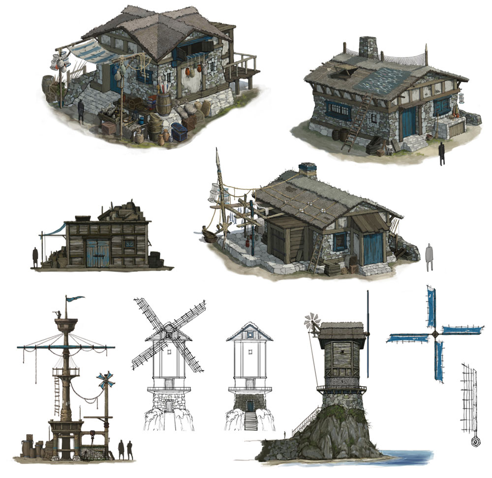 Fishing Village Art from Vindictus