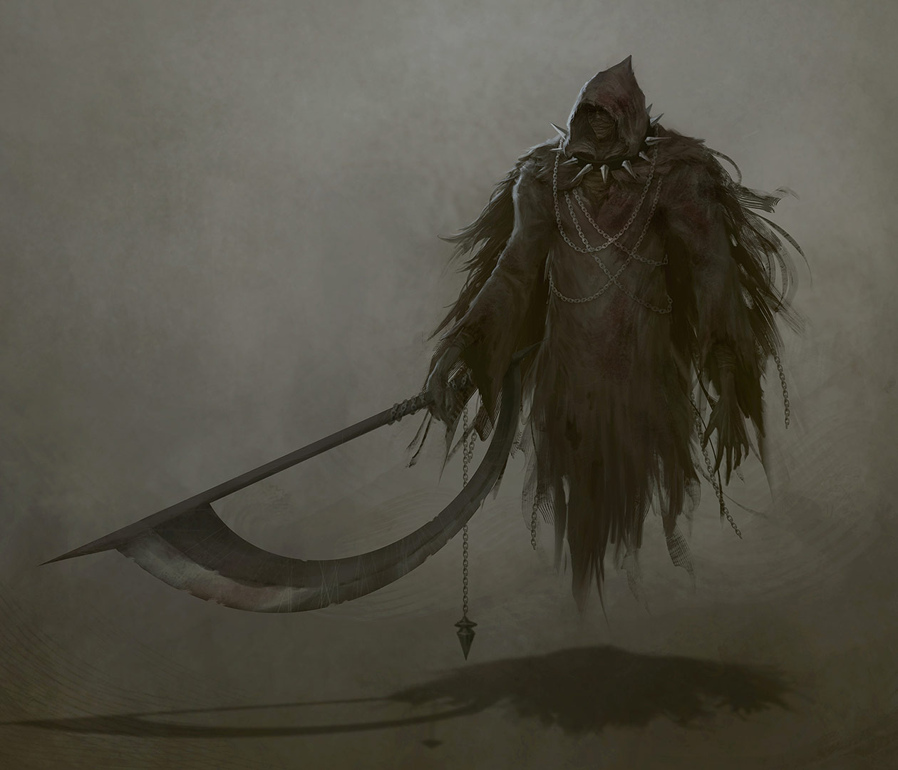 Grim Reaper Concept Art from Vindictus