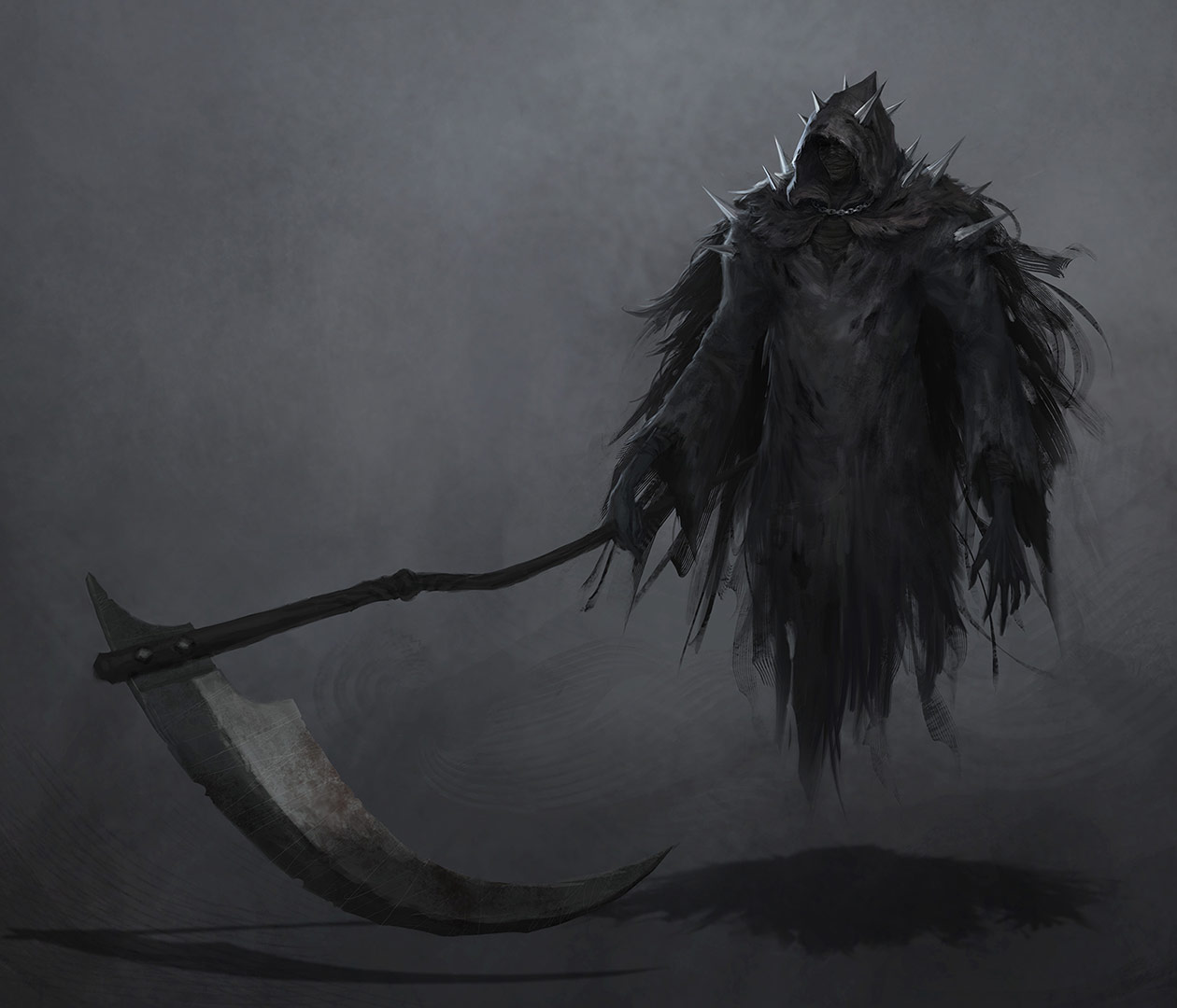 Grim Reaper Spiked Concept Art from Vindictus