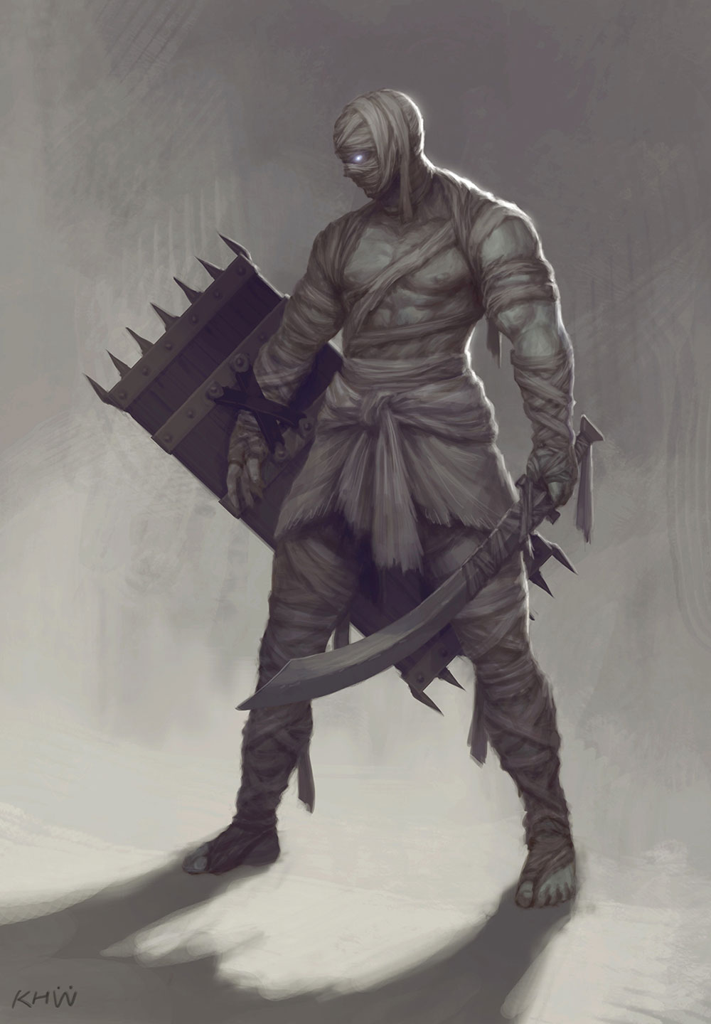 Mummified Guardian Art from Vindictus