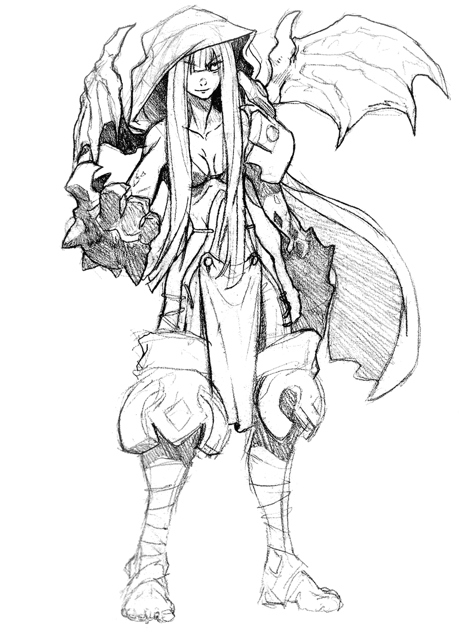 Gilda Concept Art from Valdis Story: Abyssal City