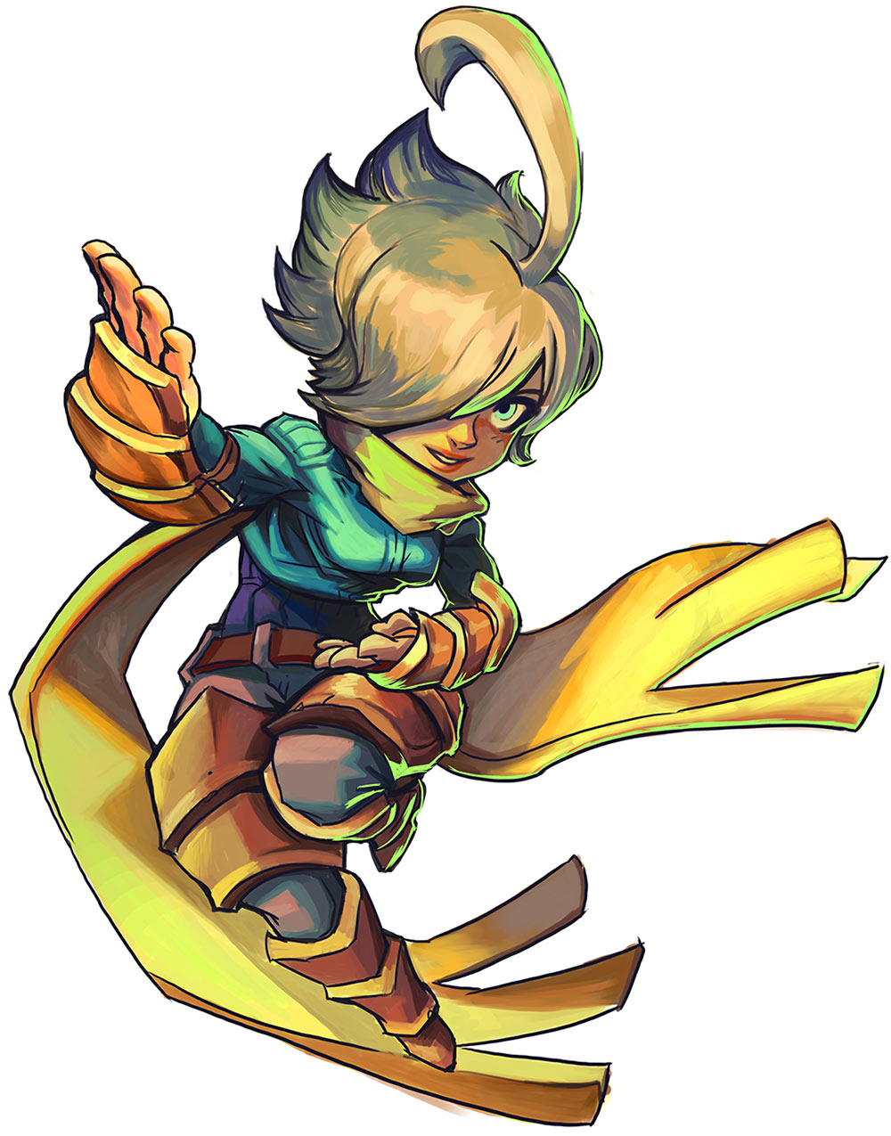 Reina Gaius Art from Valdis Story: Abyssal City