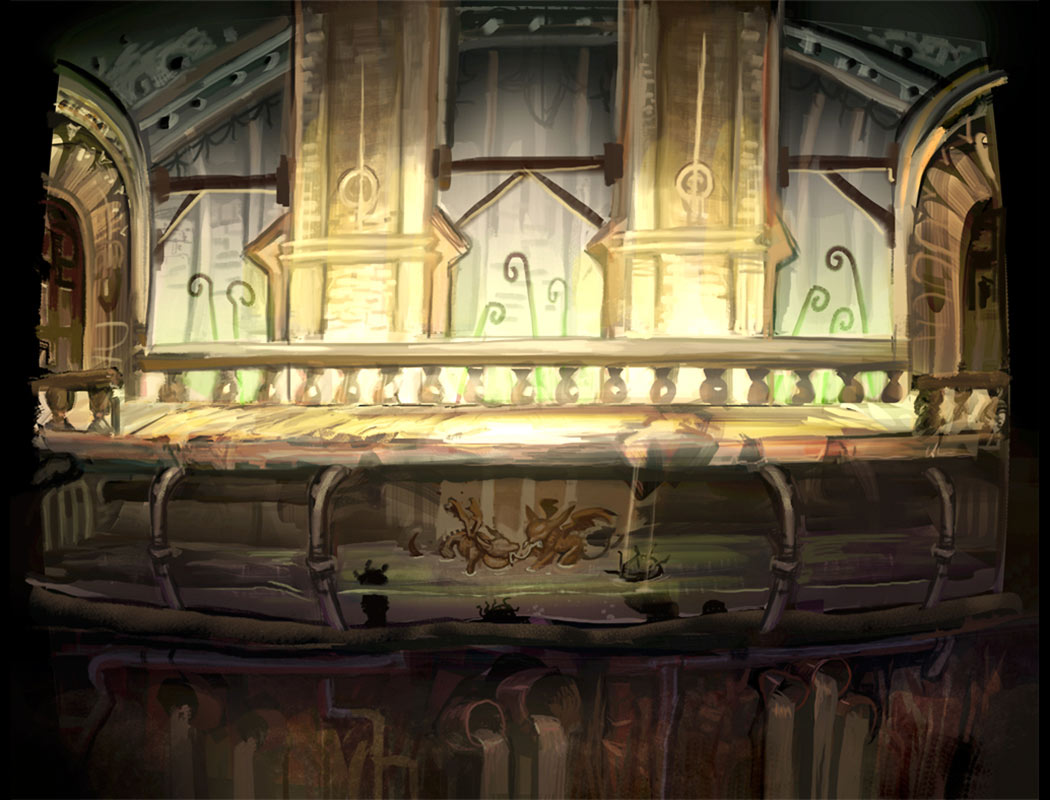 Transition Room Art from Valdis Story: Abyssal City