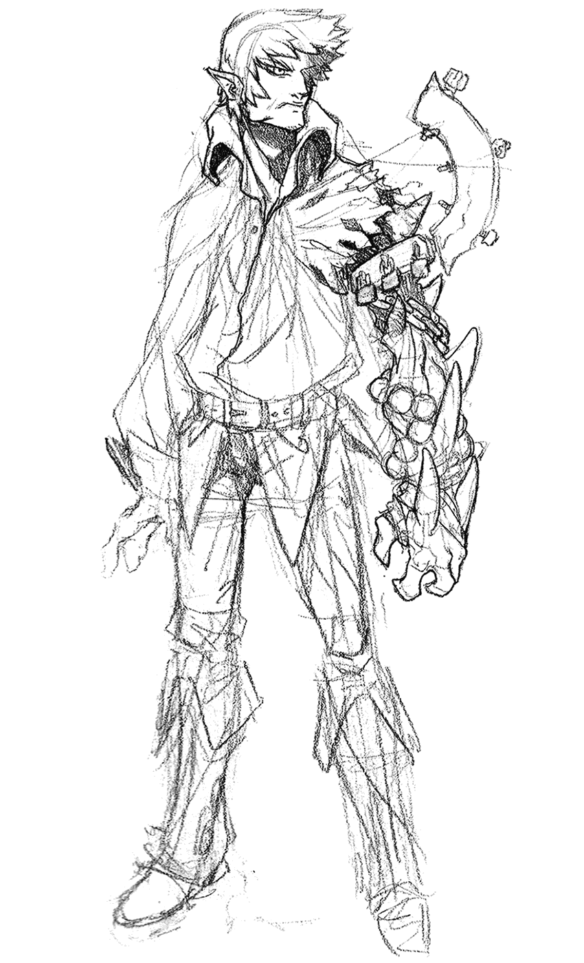 Vladyn Concept Art from Valdis Story: Abyssal City