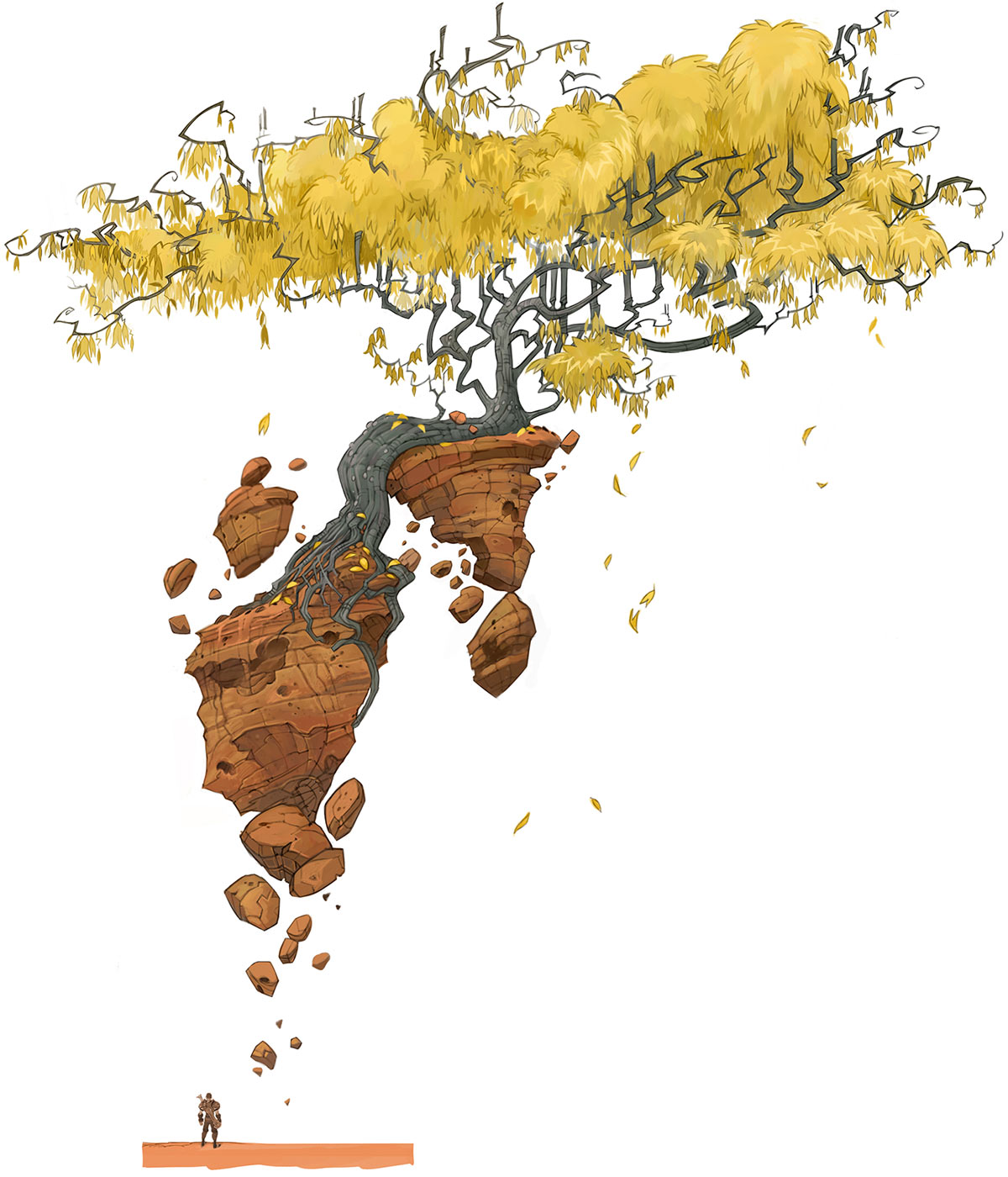 Anoah Gilded Elm Art from WildStar