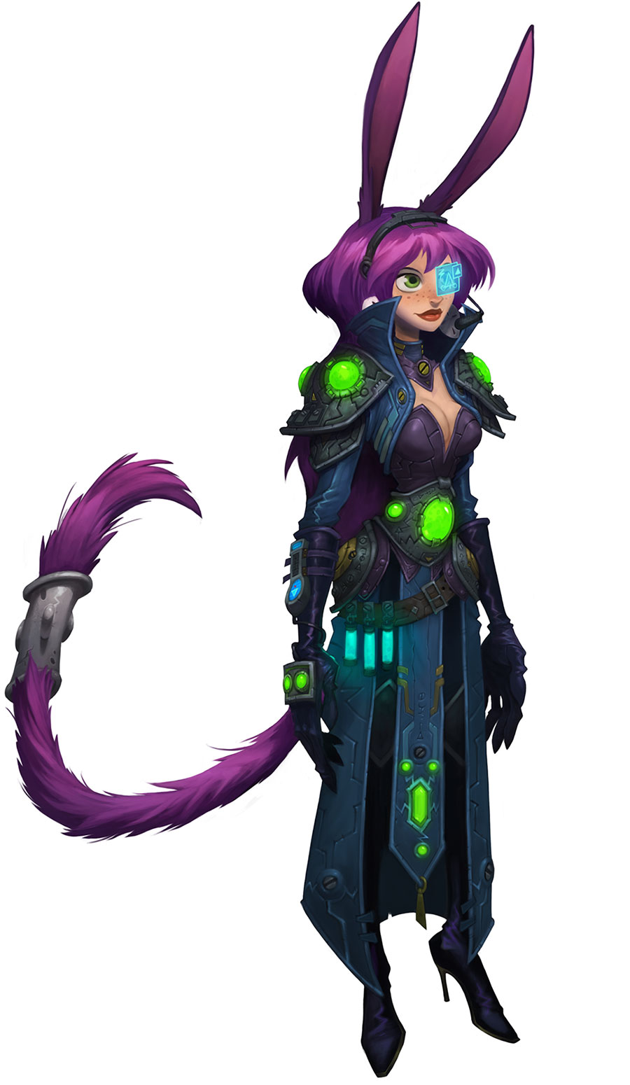 Aurin Female Art from WildStar