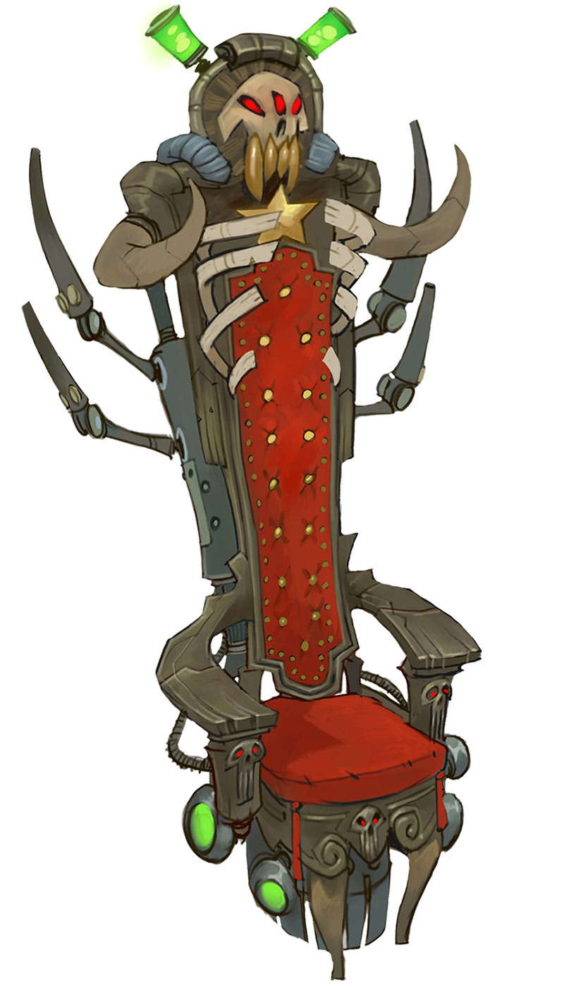 Captain's Chair Art from WildStar