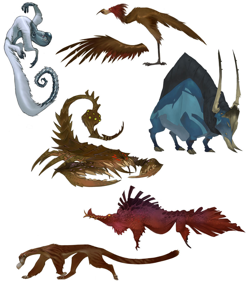 Deradune Wildlife Art from WildStar