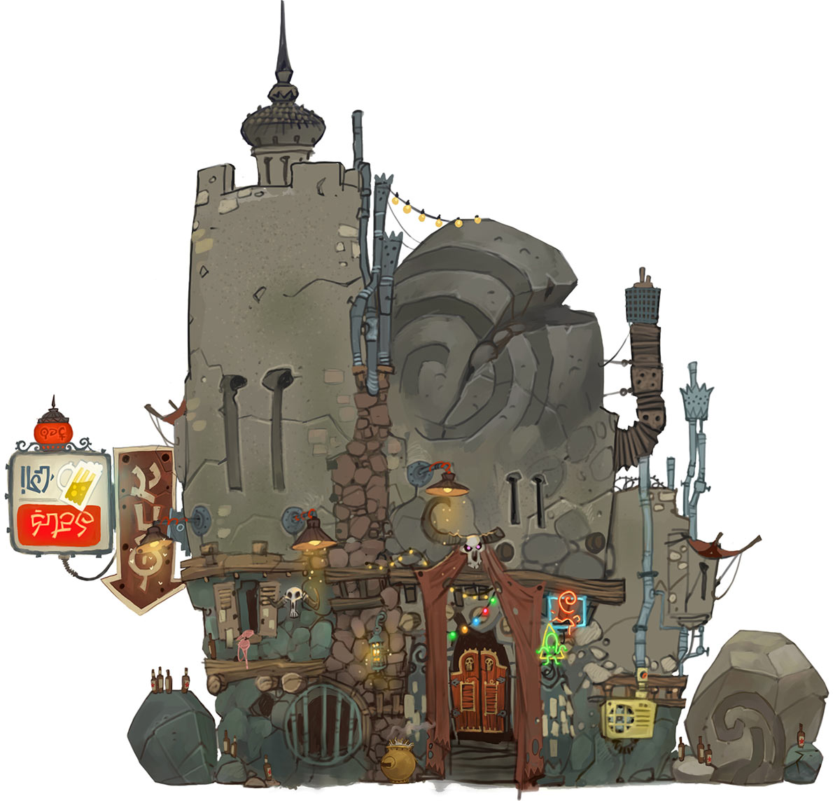 Granok Bar Art from WildStar