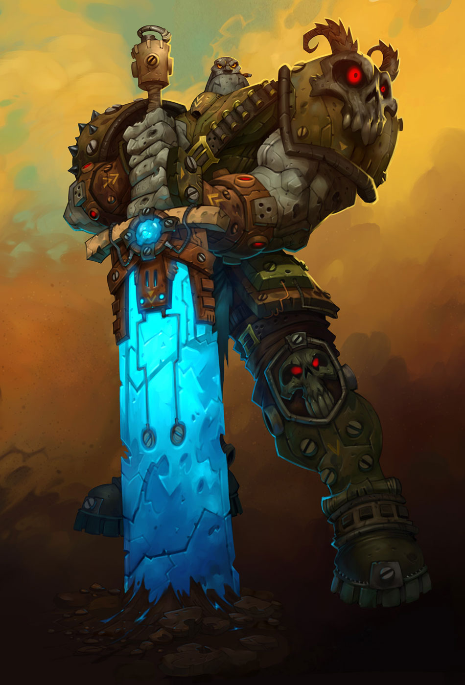 Granok Male Art from WildStar