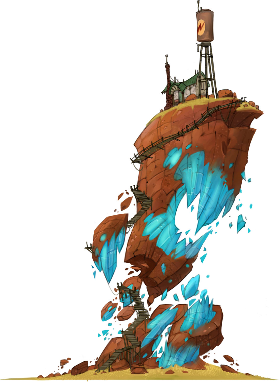 Loftite Art from WildStar