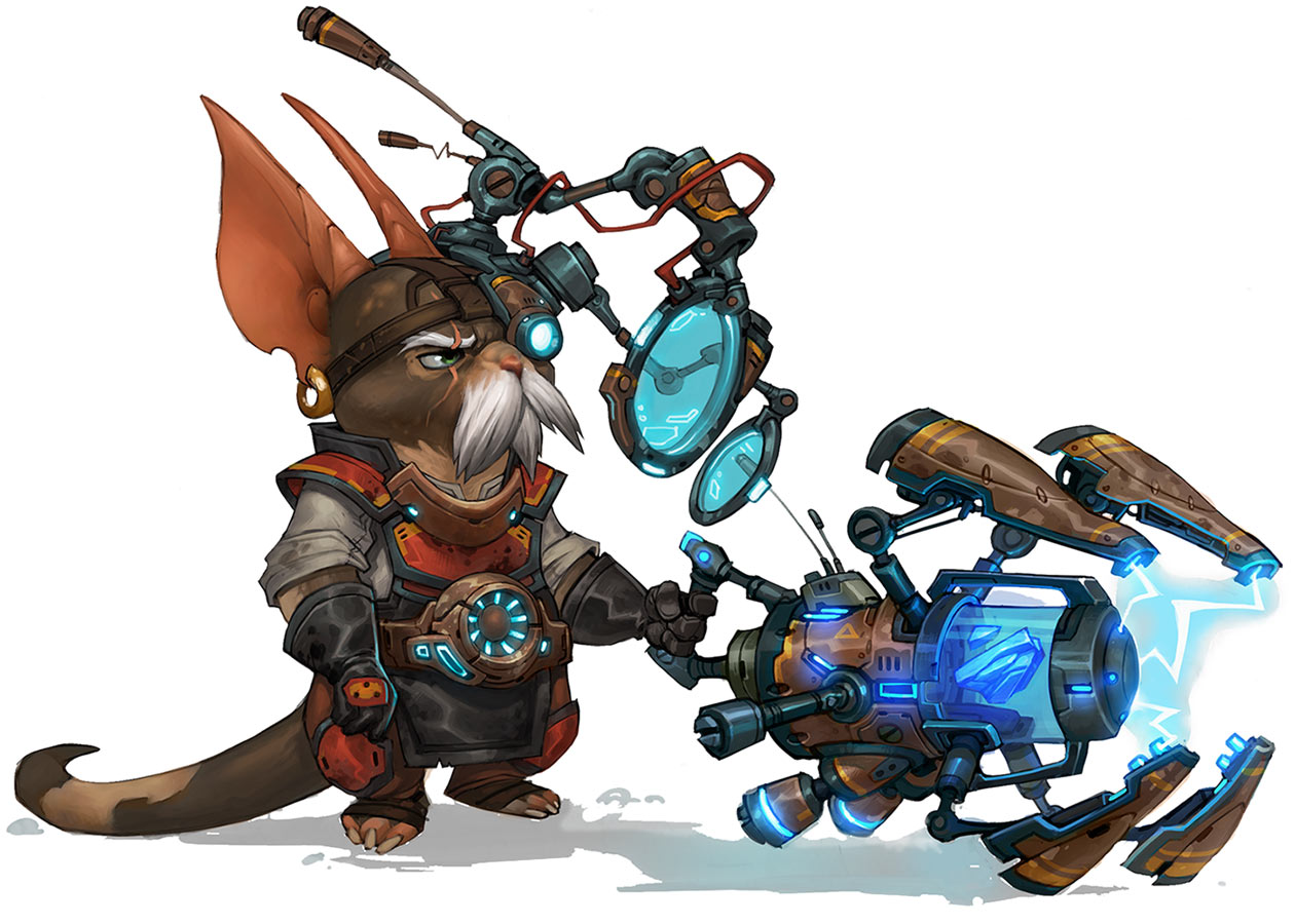 Mondo Zax Art from WildStar